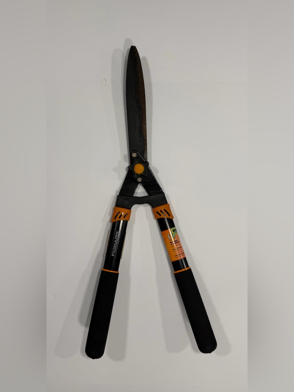 Fiskars Black and Orange Hedge Shears